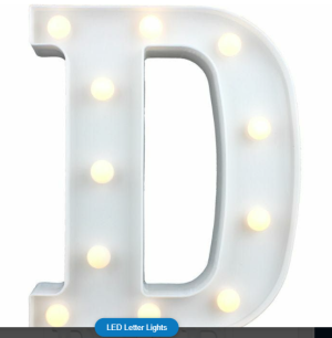 led letters