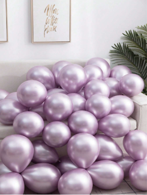 Purple metallic balloon